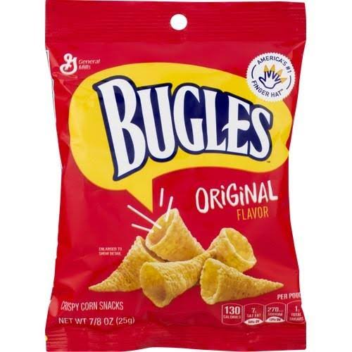Bugles Original Flavor Crispy Corn Snacks 0.89oz