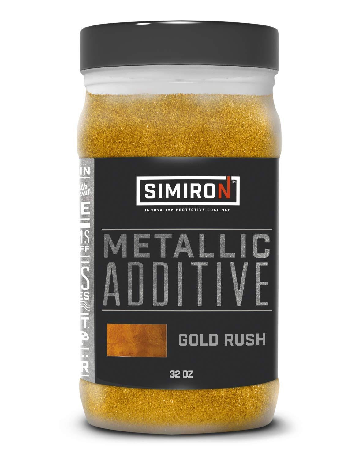 Simiron 32 oz. Gold Rush Metallic Paint and Epoxy Additive for 3 gal. Mix 40003302