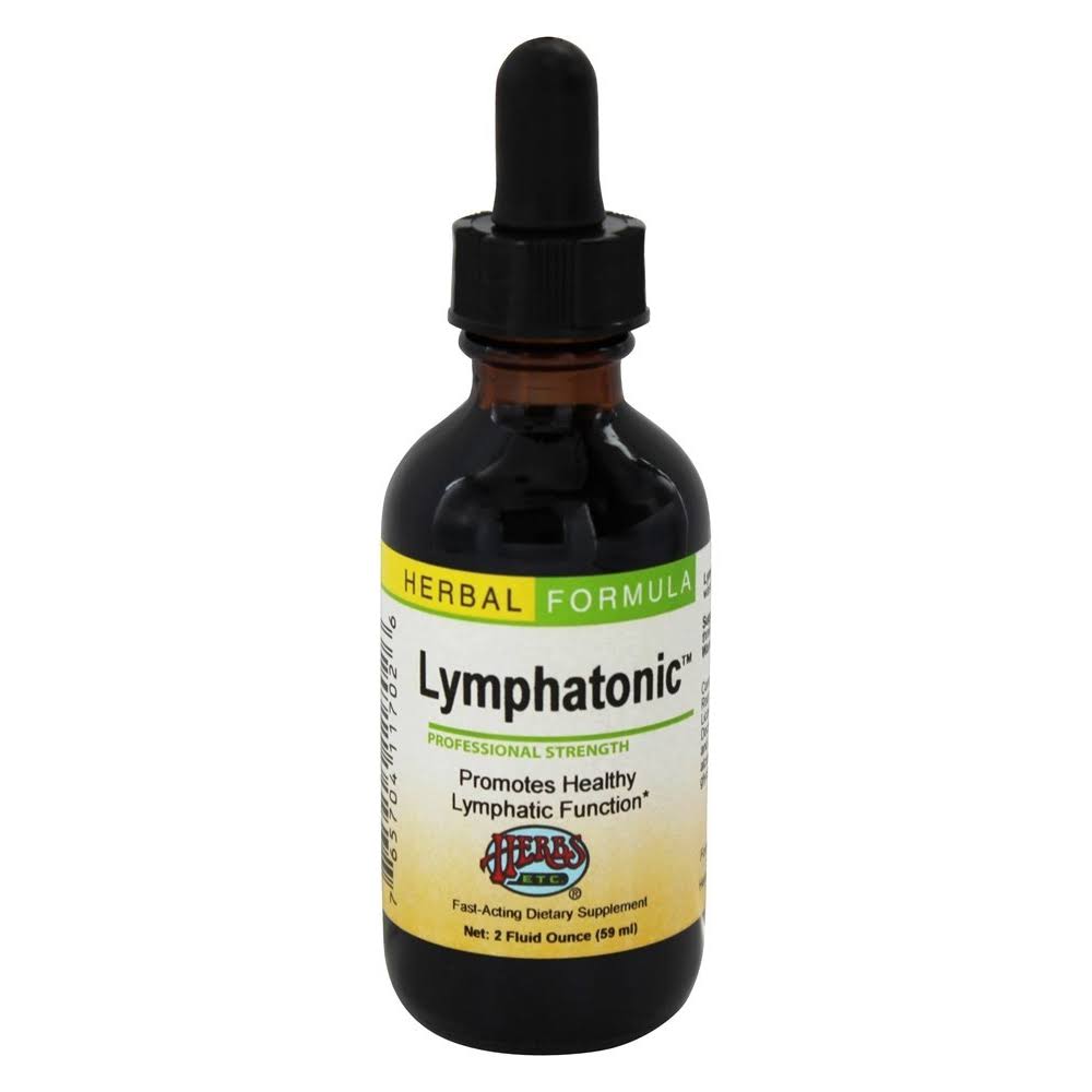 Herbs Etc Lymphatonic Professional Strength Liquid - 2 Oz