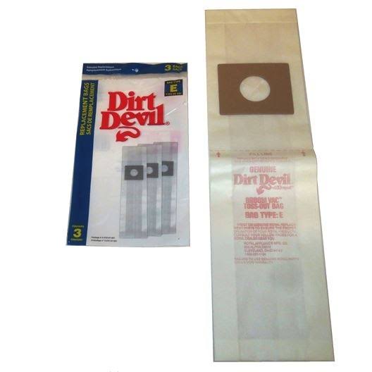Dirt Devil Type E Vacuum Bags (3-Pack)