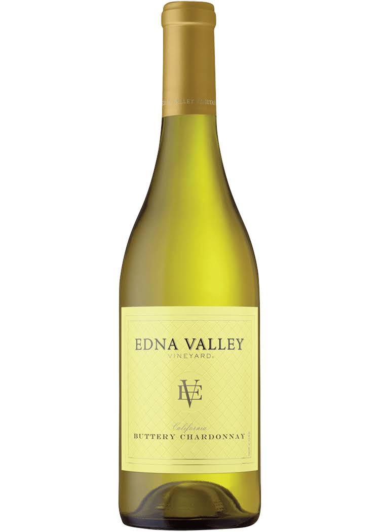 Edna Valley Vineyard Buttery Chardonnay White Wine - 750 ml