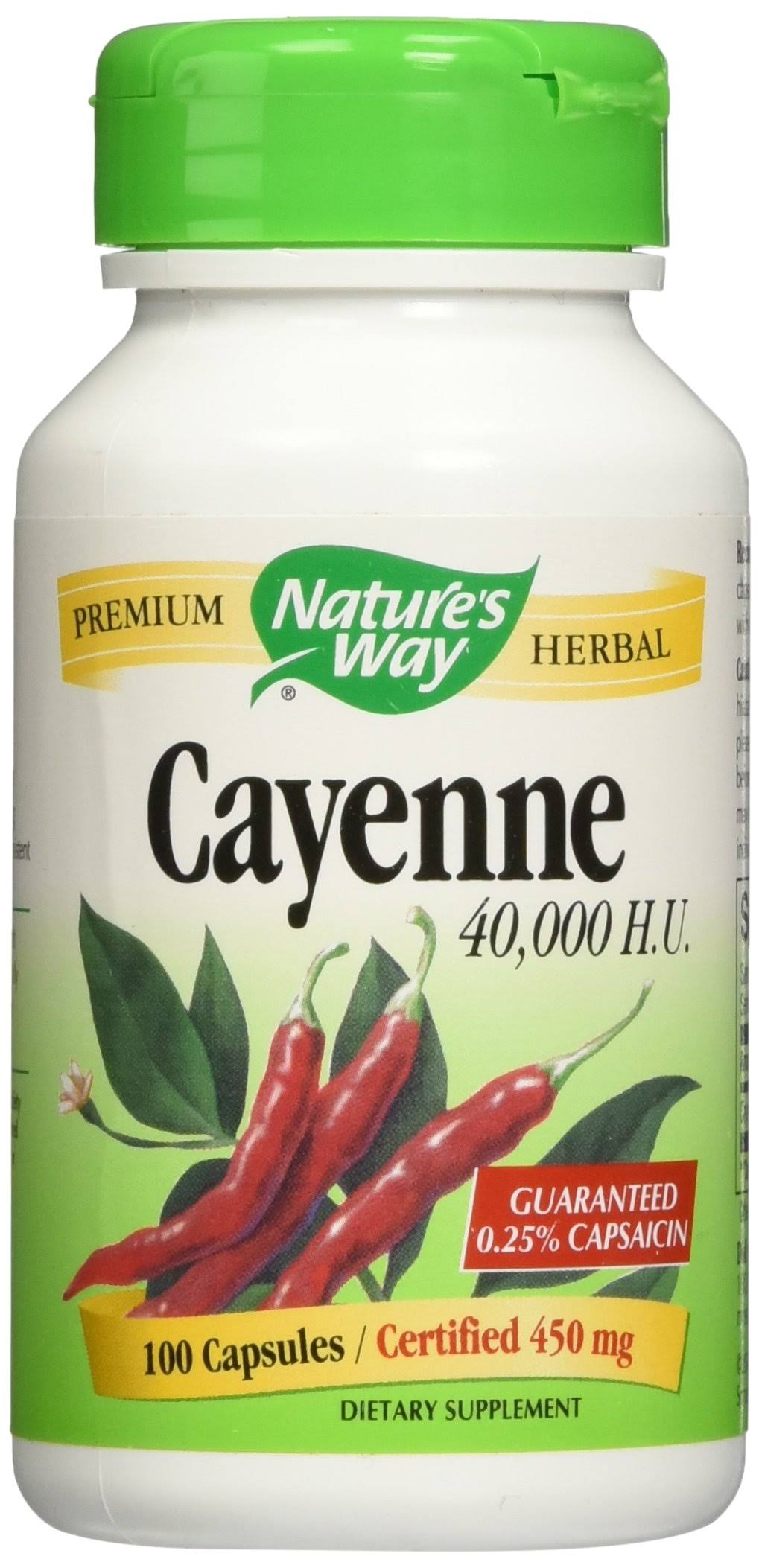 Nature's Way Cayenne Capsules