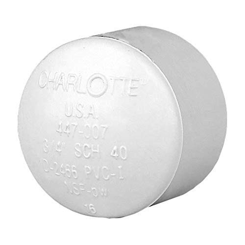 Charlotte Pipe PVC Socket Cap - 3/4"