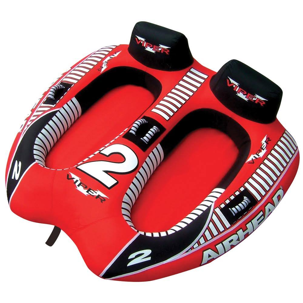 Airhead 'Viper' 2-rider Inflatable Towable Water Tube, Red
