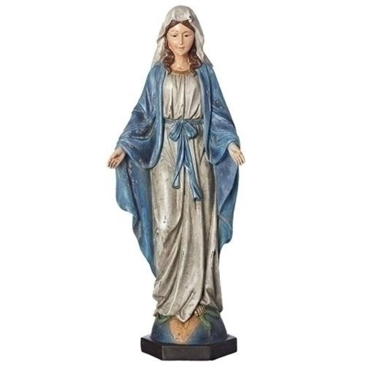 Our Lady of Grace 19in Distressed Look
