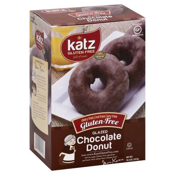 Katz Gluten Free Glazed Chocolate Donuts | Dairy Free, Nut Free, Soy F