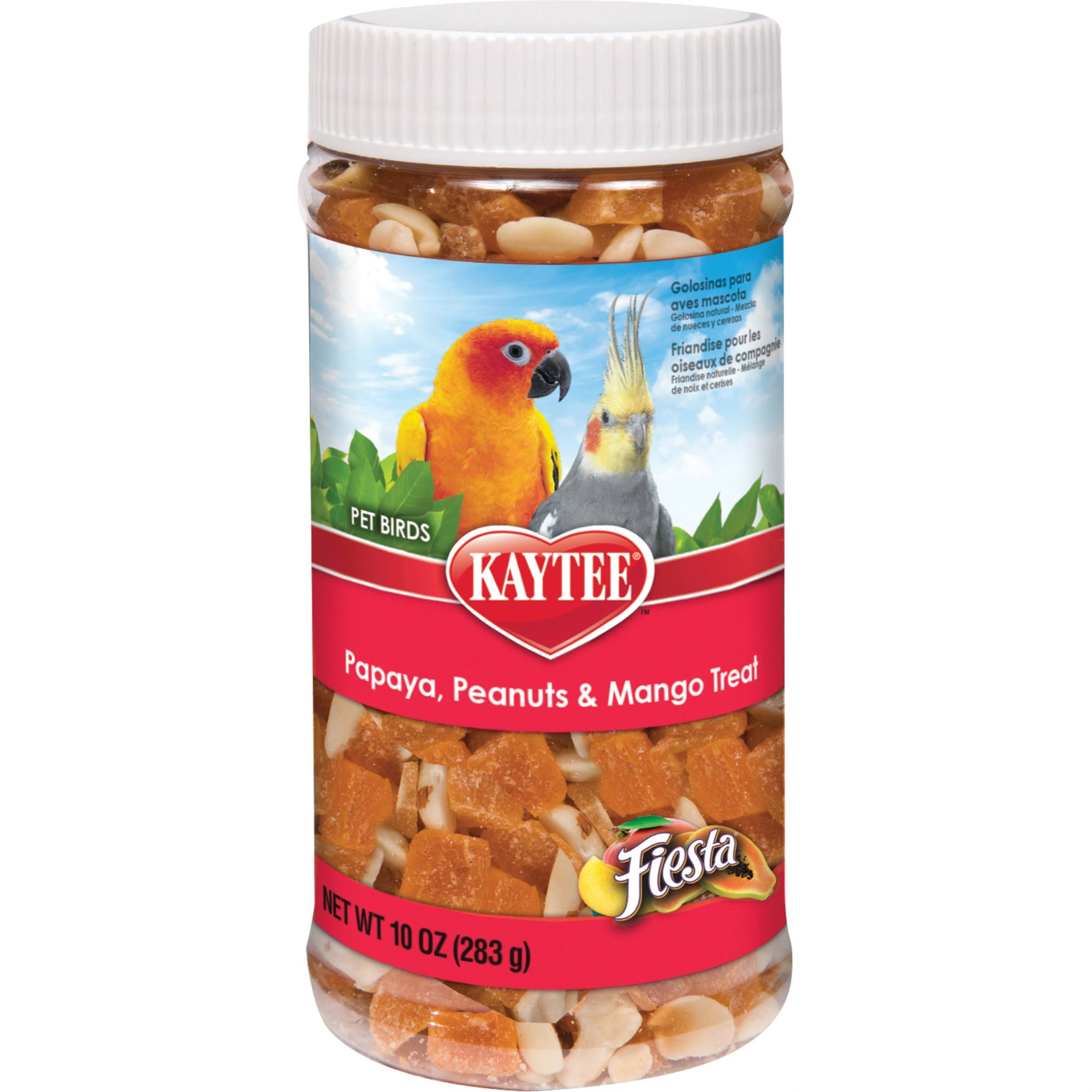 Kaytee Fiesta Treat Jar - Papaya Peanut & Mango, 8oz