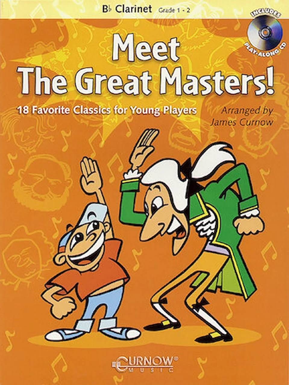 Meet The Great Masters Clarinet Book/CD (Softcover Book/CD)