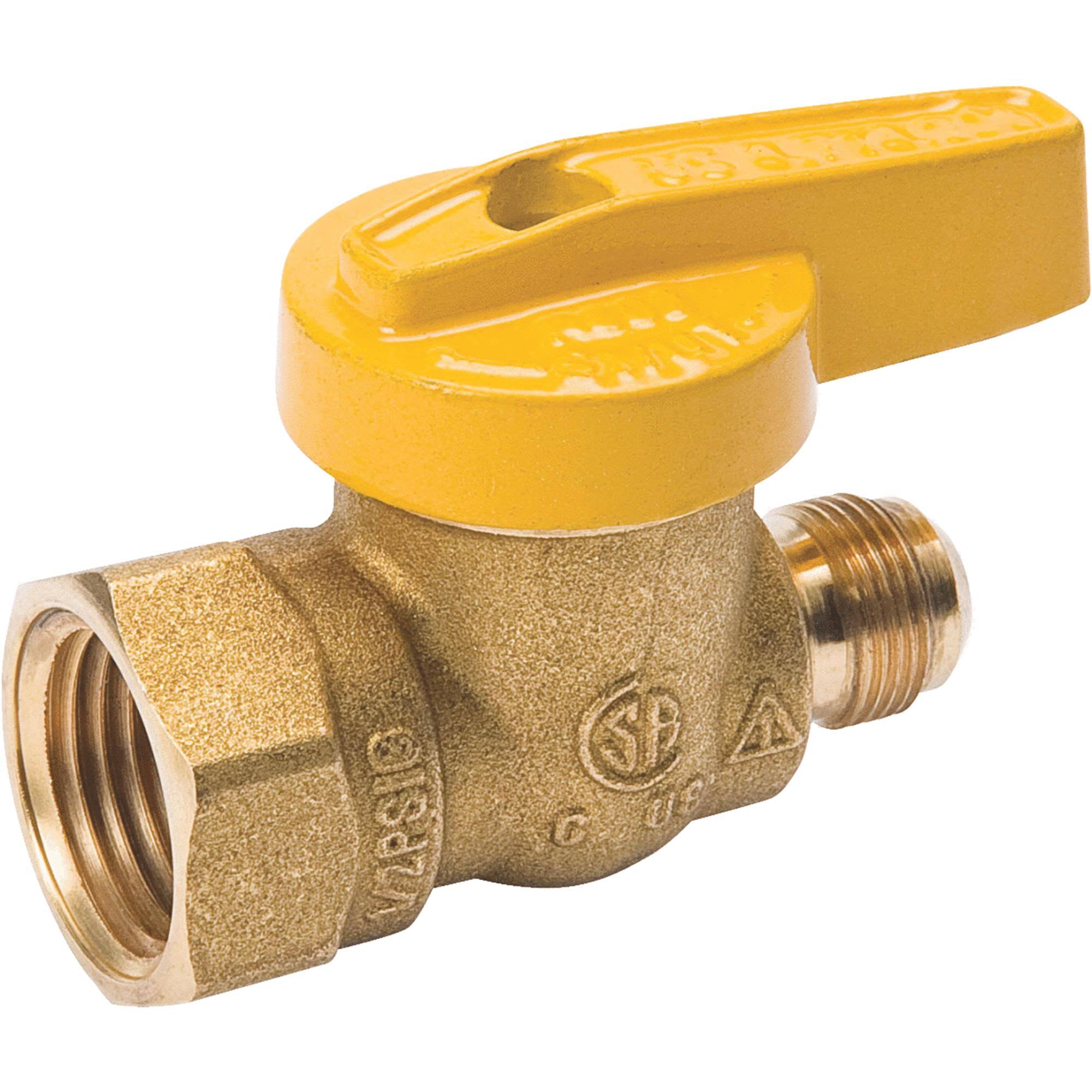 B and K Industries 117-592 Gas Heater Valve - 3/8" x 1/2"