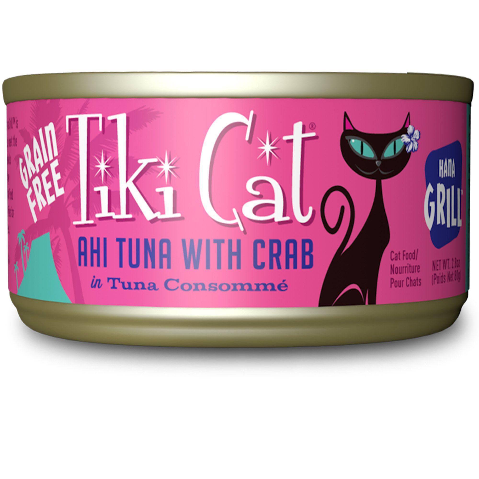 Tiki Cat Hana Grill Ahi Tuna with Crab Cat Food | 6 oz