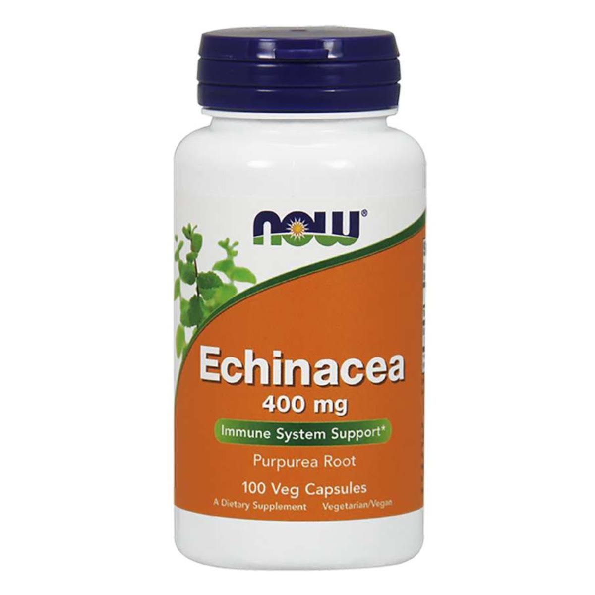 Now Foods Echinacea Purpurea Root - 400mg, 100 Capsules