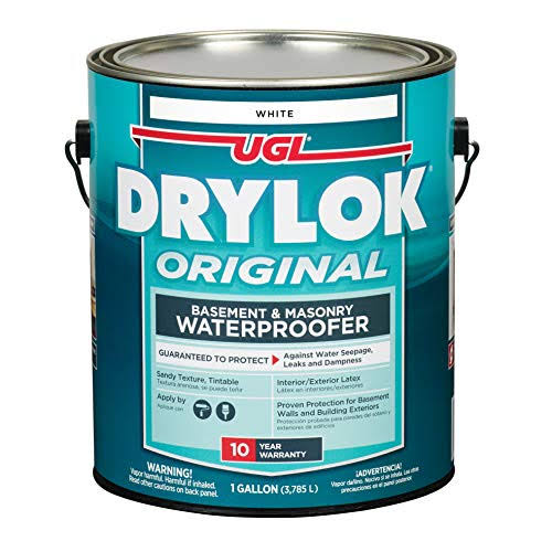 UGL Latex Base Drylok Masonry Waterproofer - White, 3.78l