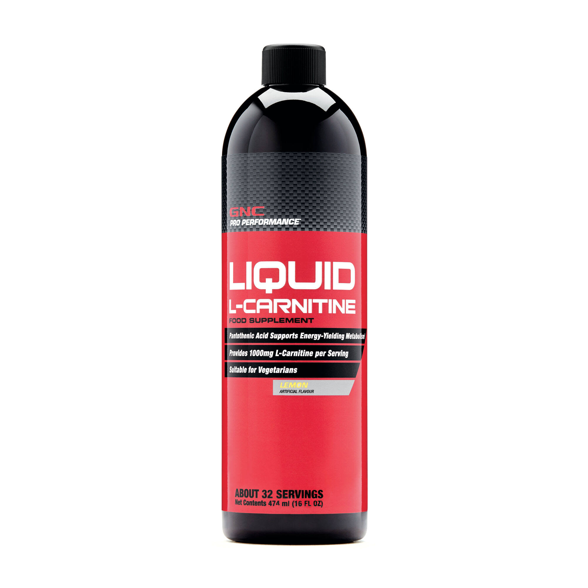 GNC Pro Performance Liquid L-Carnitine - Lemon