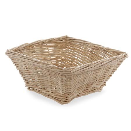 Natural Willow Square Tray Basket 7in, Size: 75