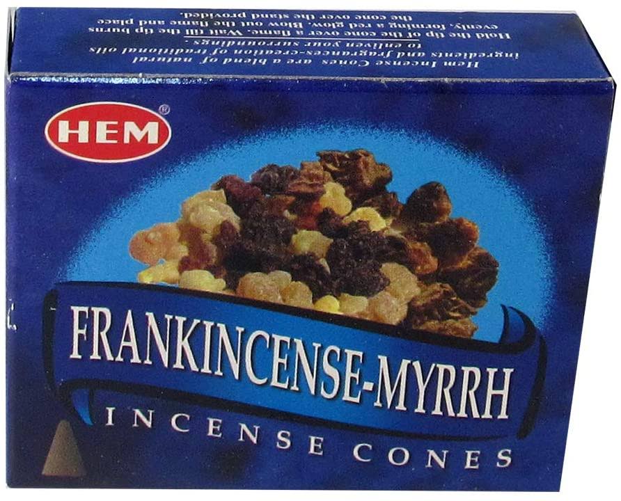 Frankincense Myrrh Hem Incense Cones