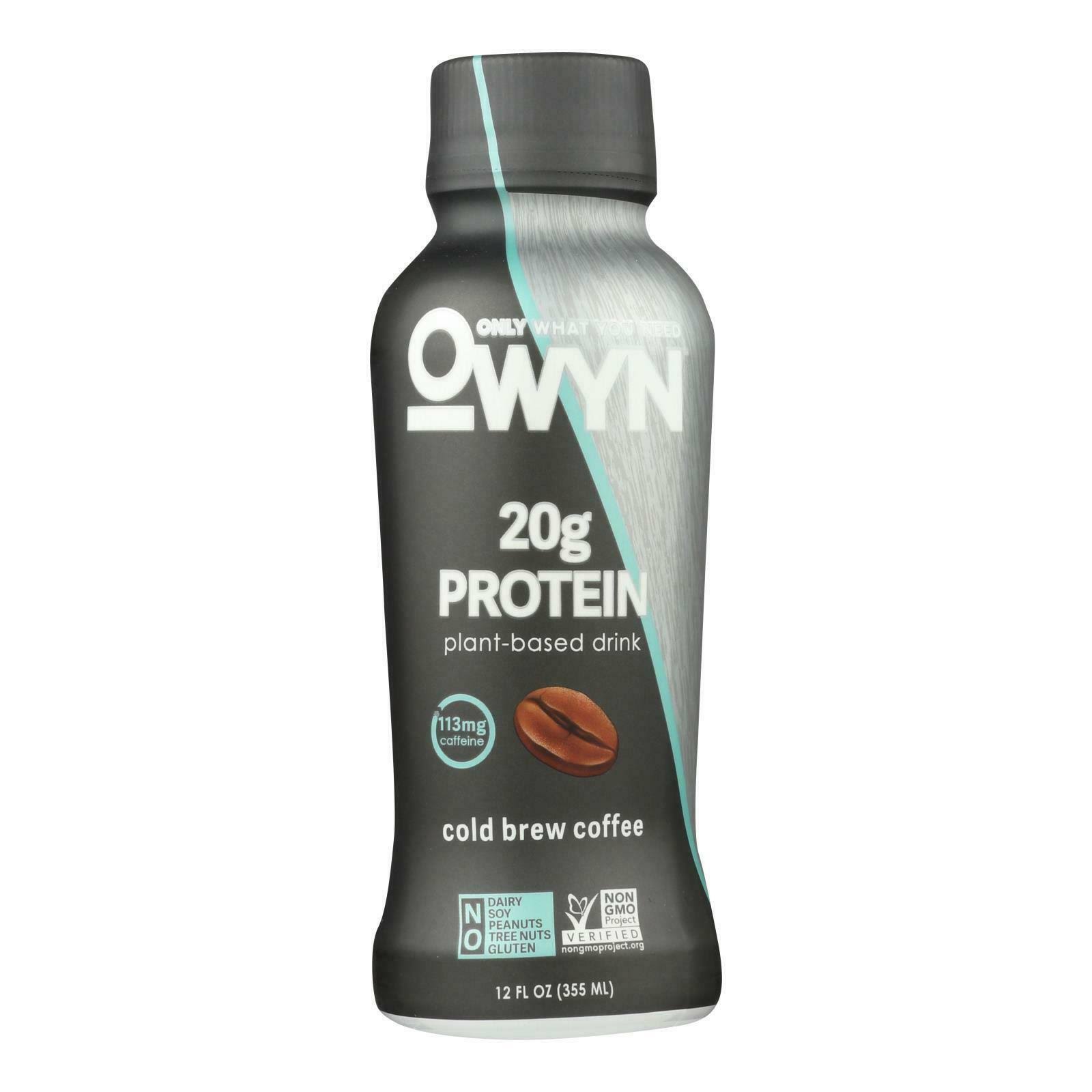 Owyn Plant Based Protein Shake - Cold Brew Coffee, 12oz