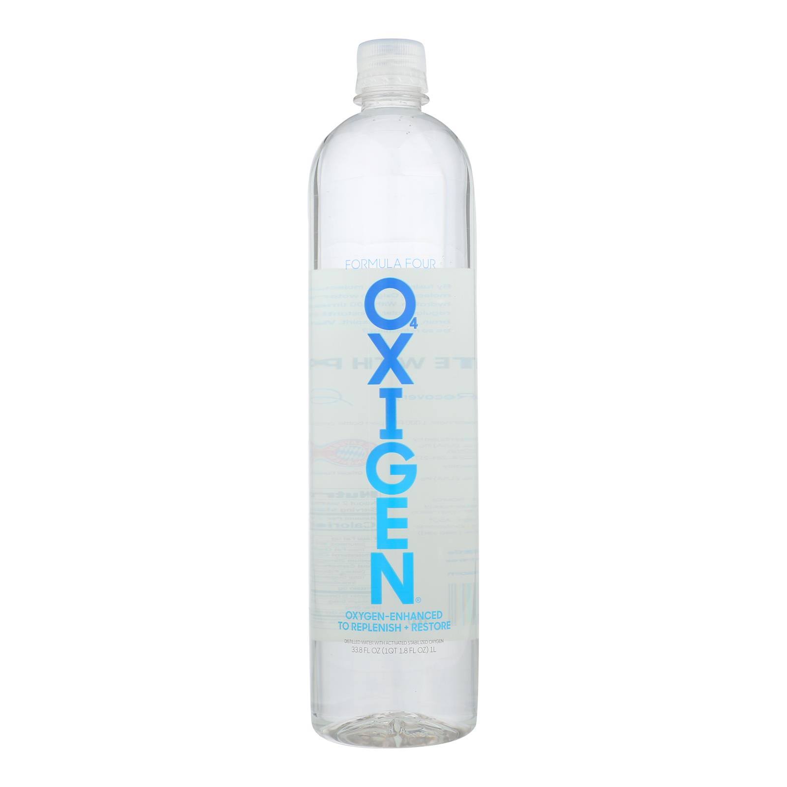 Oxigen - Water Oxigenated - Case of 12 - 33.8 FZ