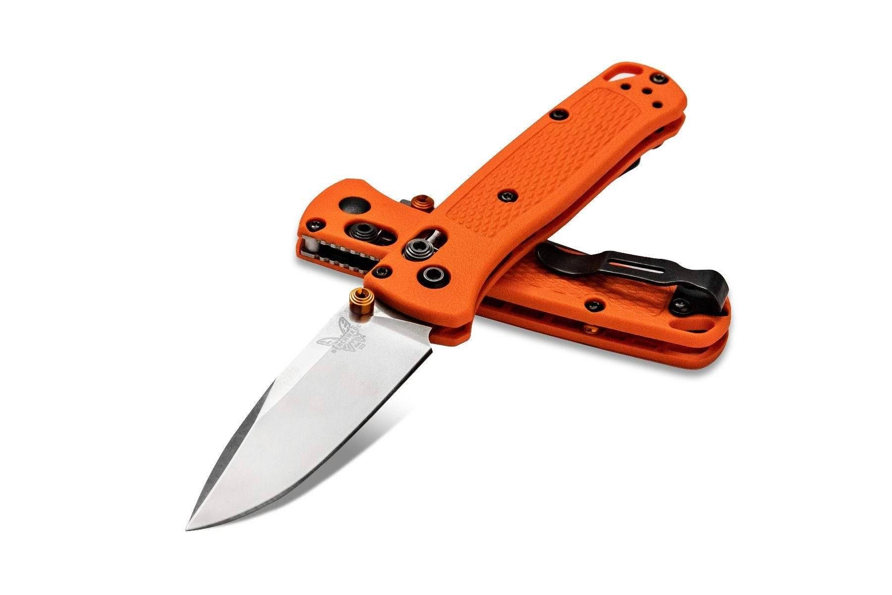 Benchmade Mini Bugout Knives Orange Onesize
