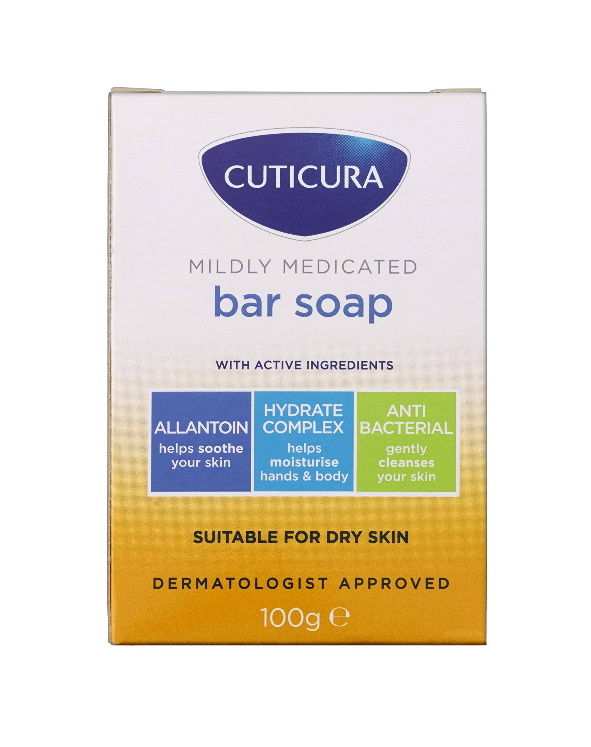 Cuticura Mildly Medicated Bar Soap 100g