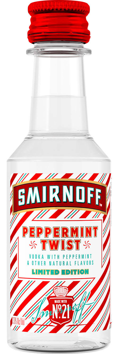 Smirnoff Vodka Peppermint Twist (50 mL)