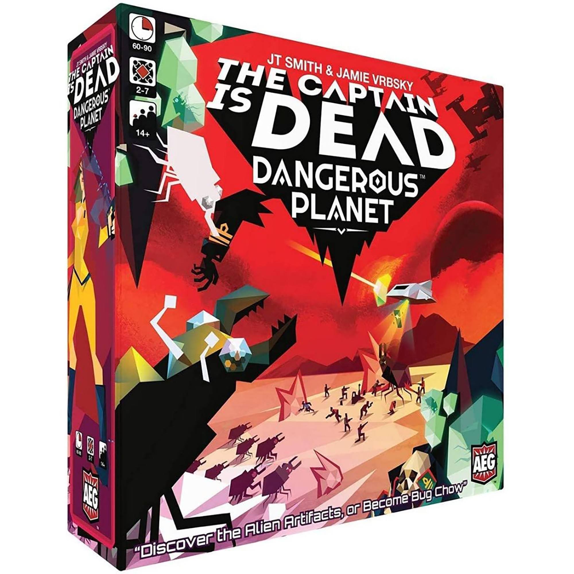 Alderac Entertainment Group The Captain Is Dead Dangerous Planet Board Game