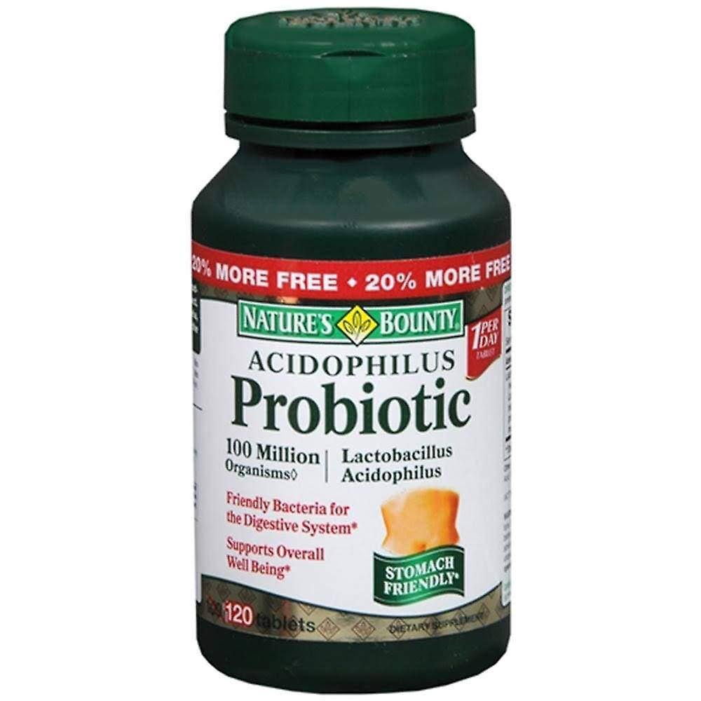 Natures Bounty Probiotic Acidophilus - 100 Capsules