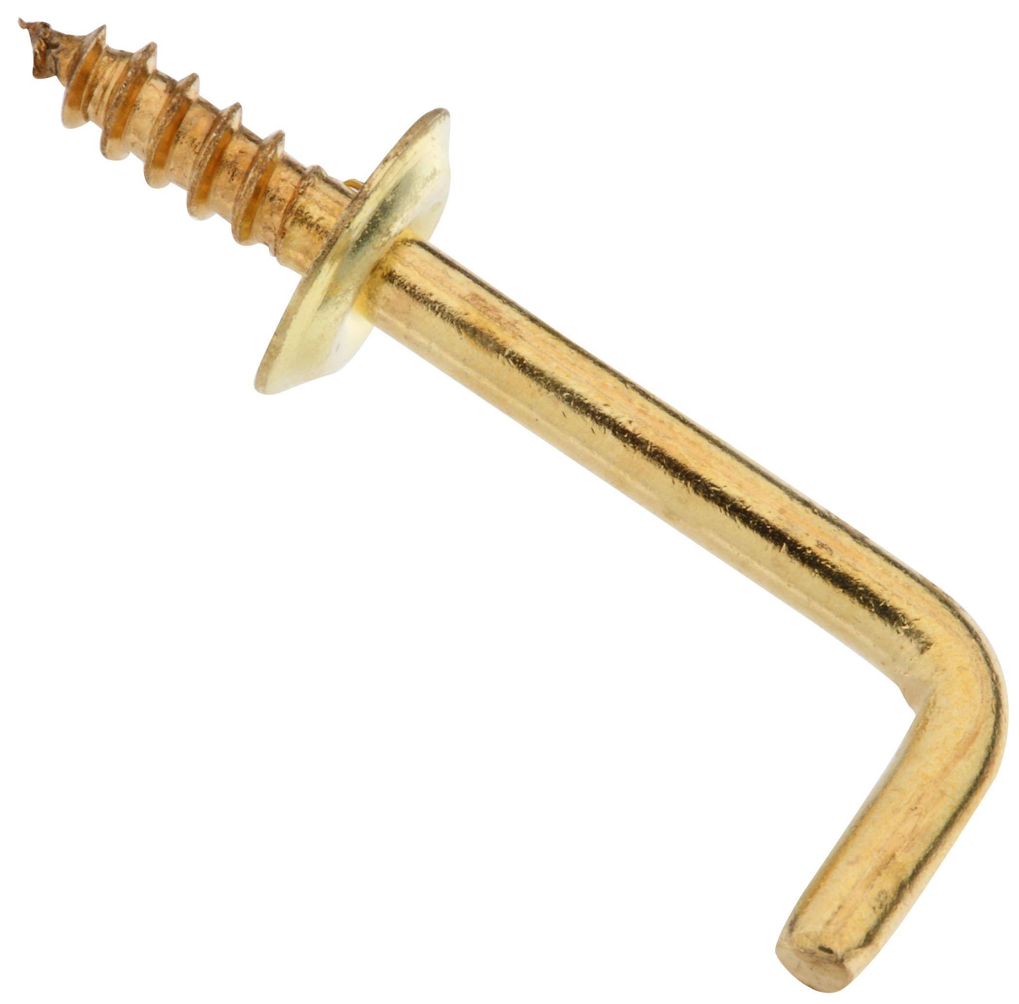 National Shoulder Hook - Brass, 1"
