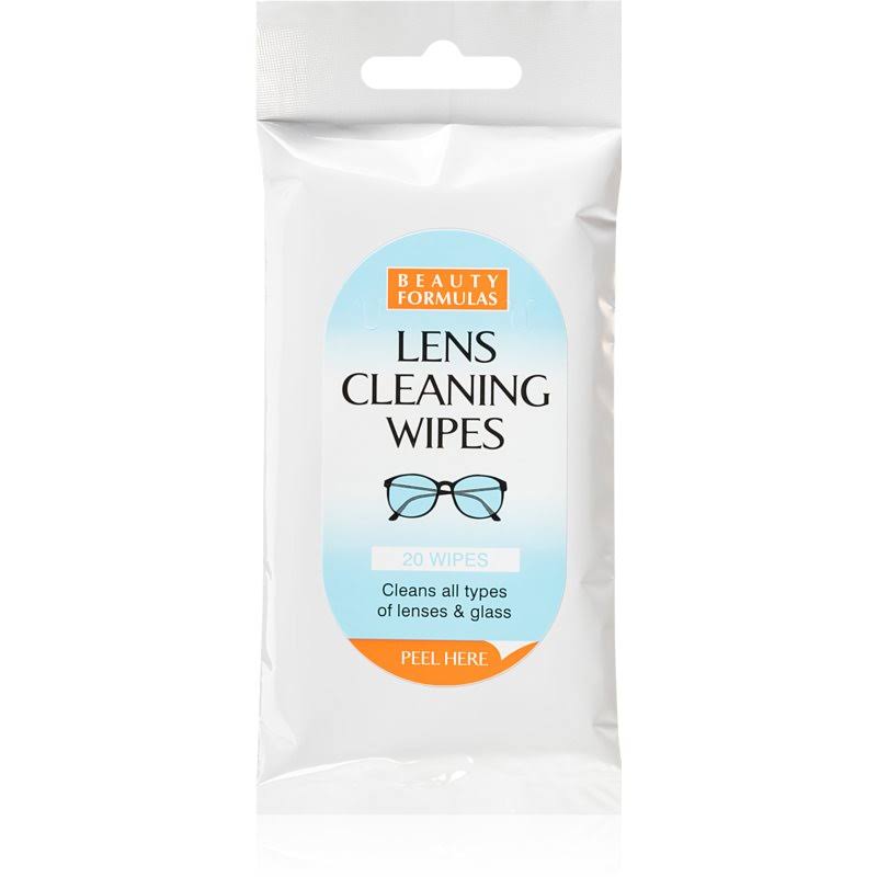 Beauty Formulas Lens Cleaning Wipes 20