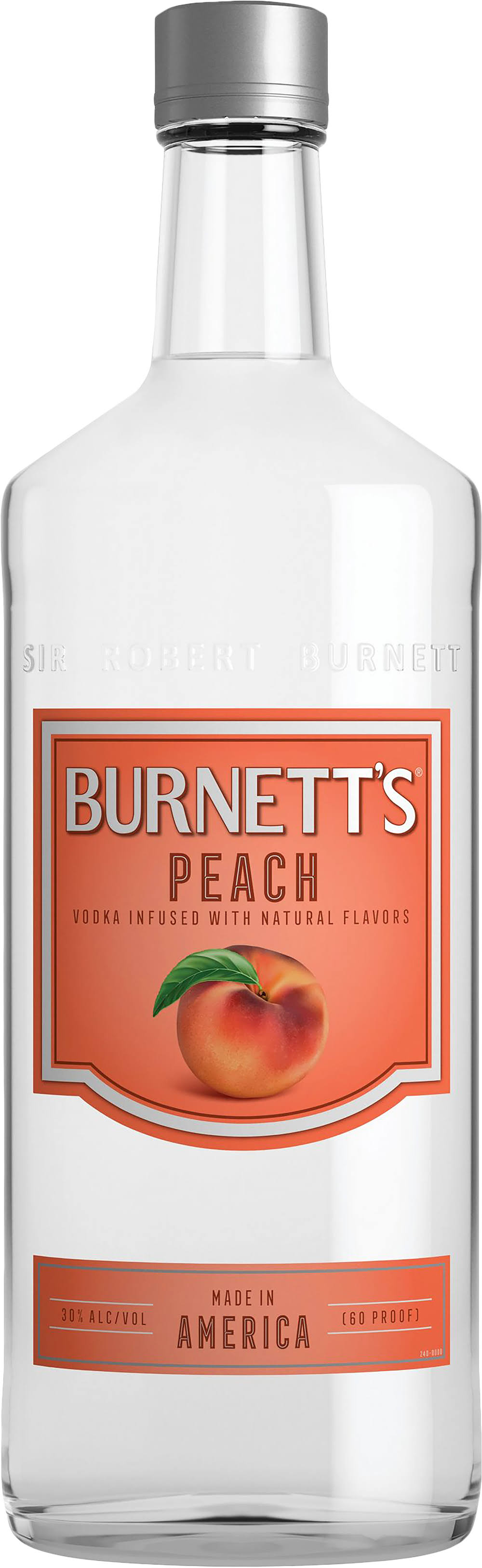 Burnett's Vodka Peach (750 ml)