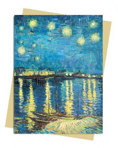 Van Gogh: Starry Night Greeting Card: Pack of 6
