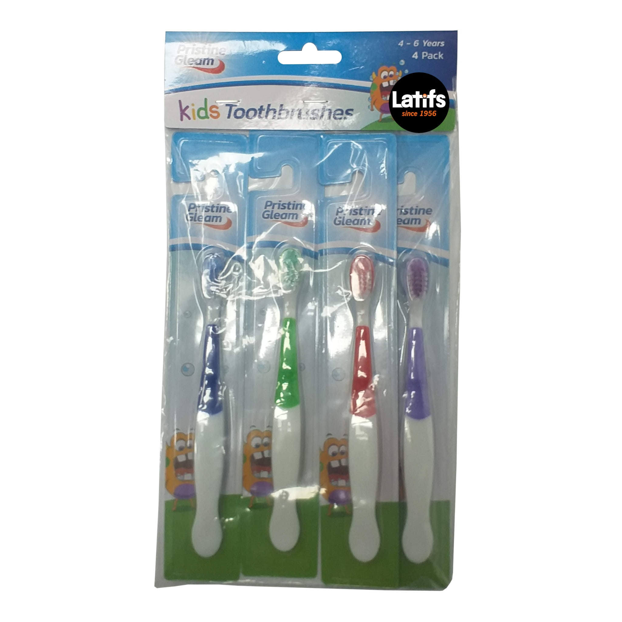 Kids Toothbrushes - 4pk