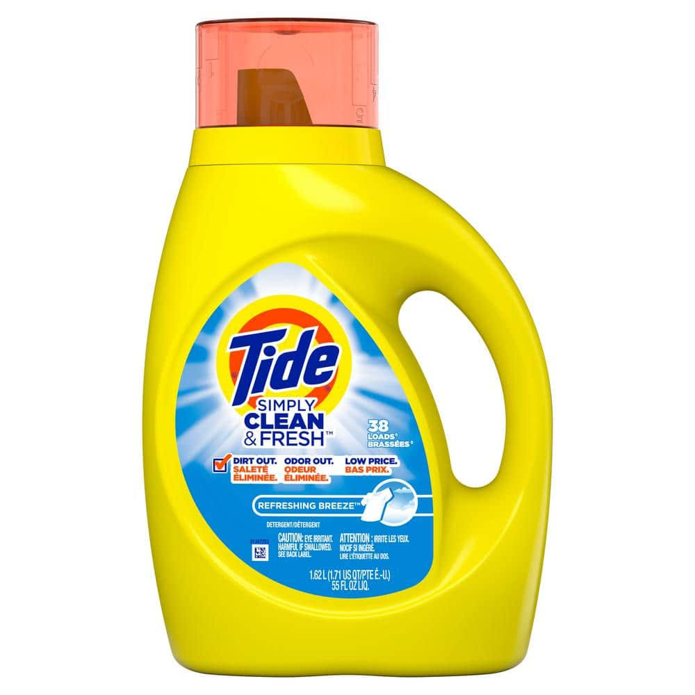 Tide Simply Clean & Fresh Liquid Laundry Detergent, Refreshing Breeze
