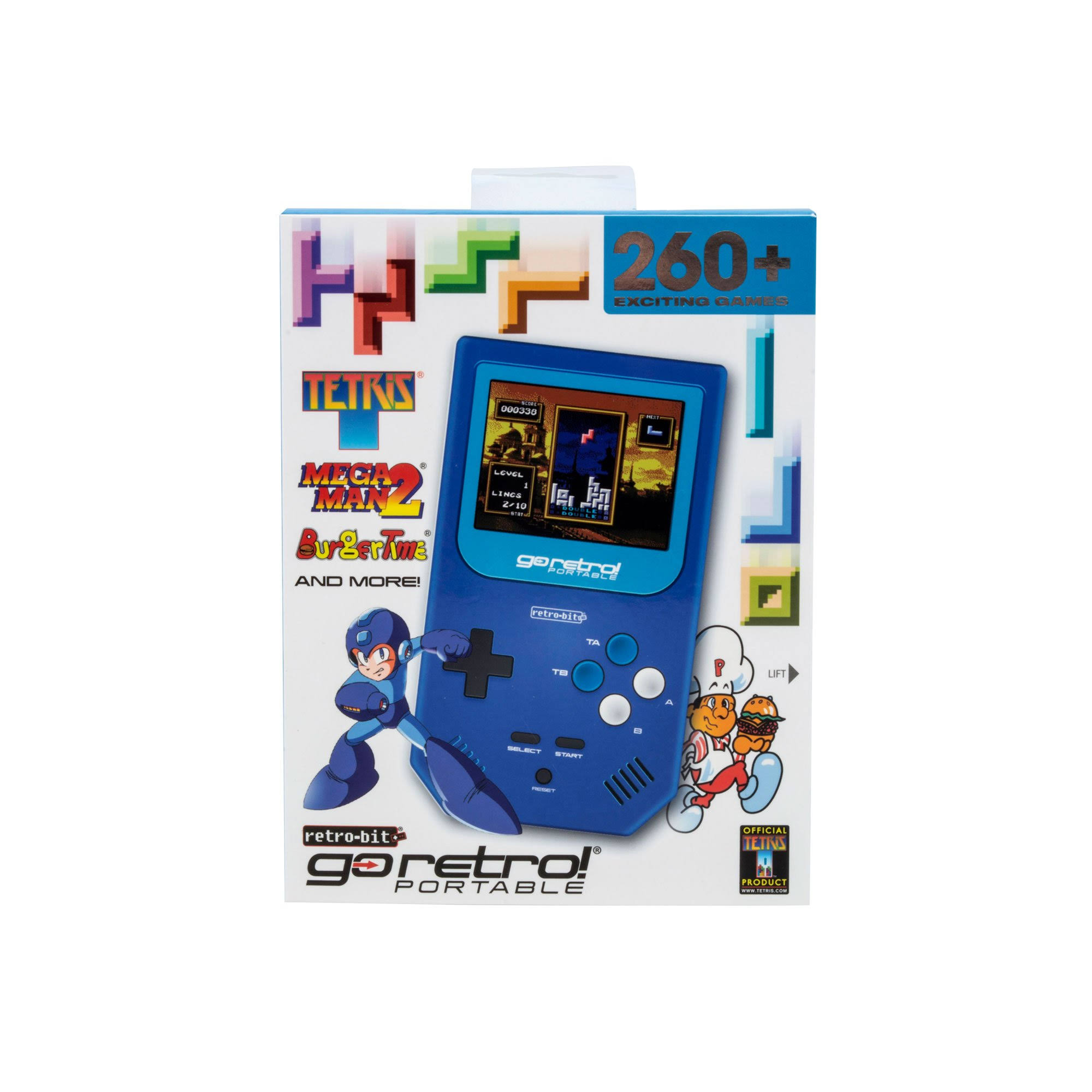 Go Retro Portable Console - Blue