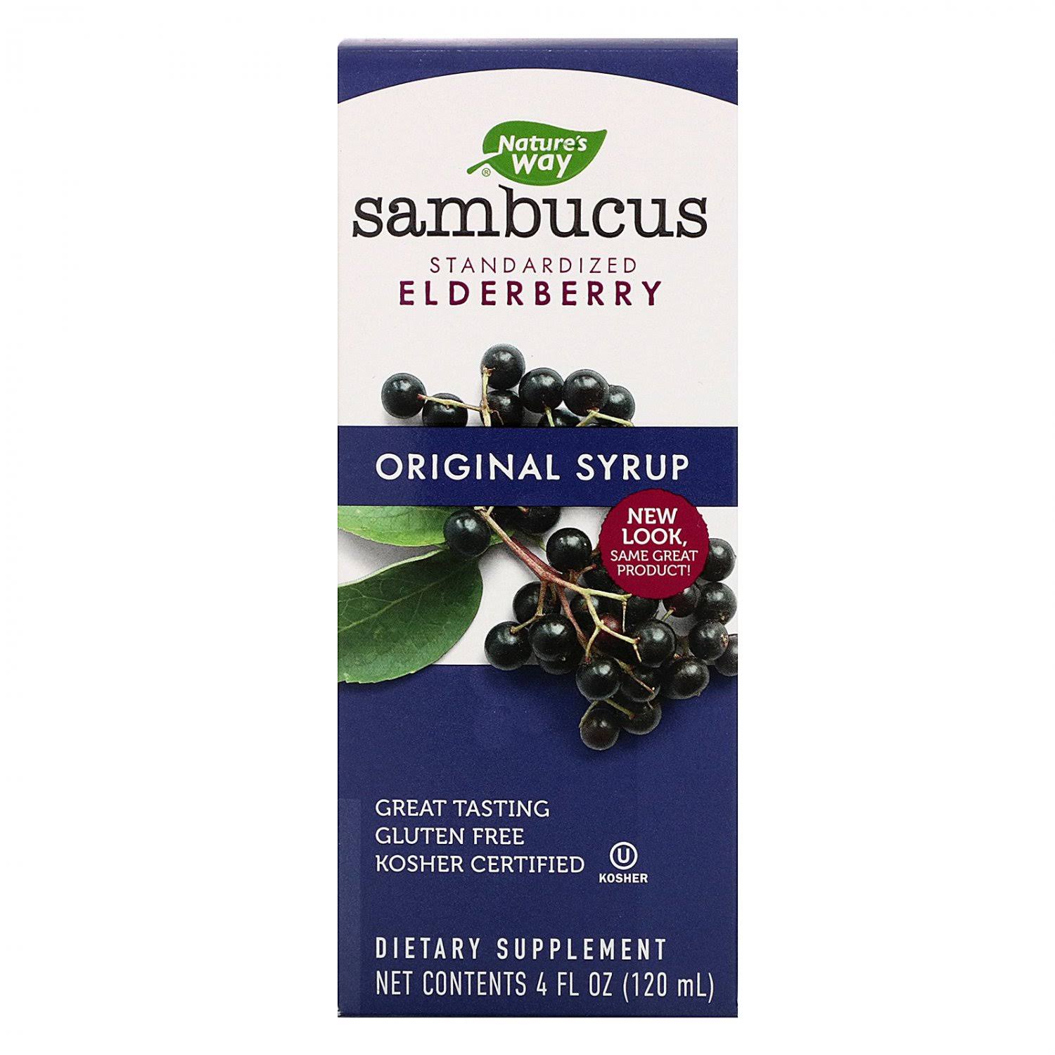 Nature's Way Sambucus Syrup Elderberry - 4oz