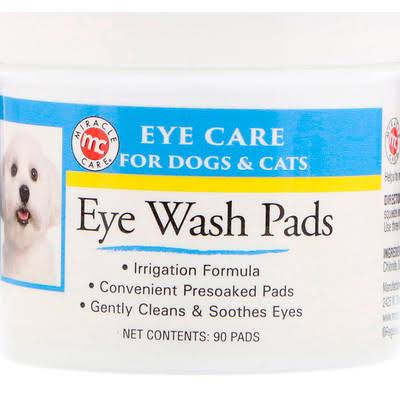 Miracle Care Eye Clear Sterile Eye Wash Pads - 90 Count
