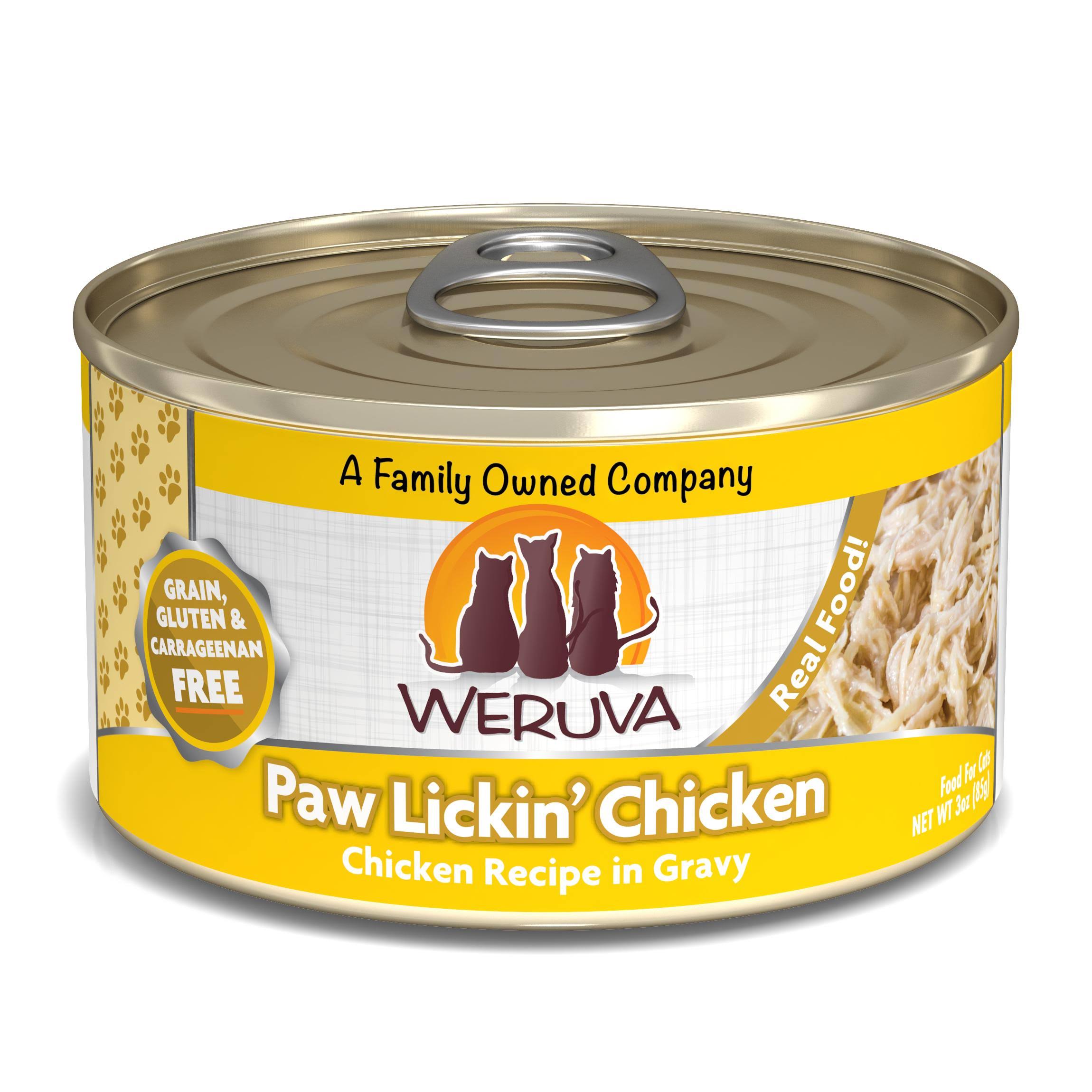 Weruva Grain Free Canned Cat Food - Lickin Chicken, Adult