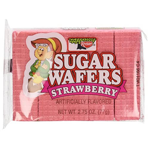 Keebler Sugar Wafers - Strawberry, 77g