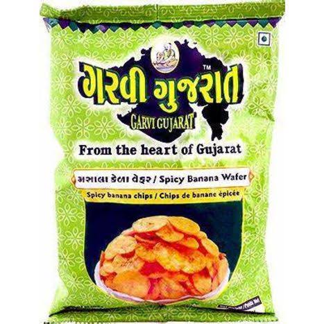 Garvi Gujarat Spicy Banana Chips Wafers - 26 oz (737 gm)