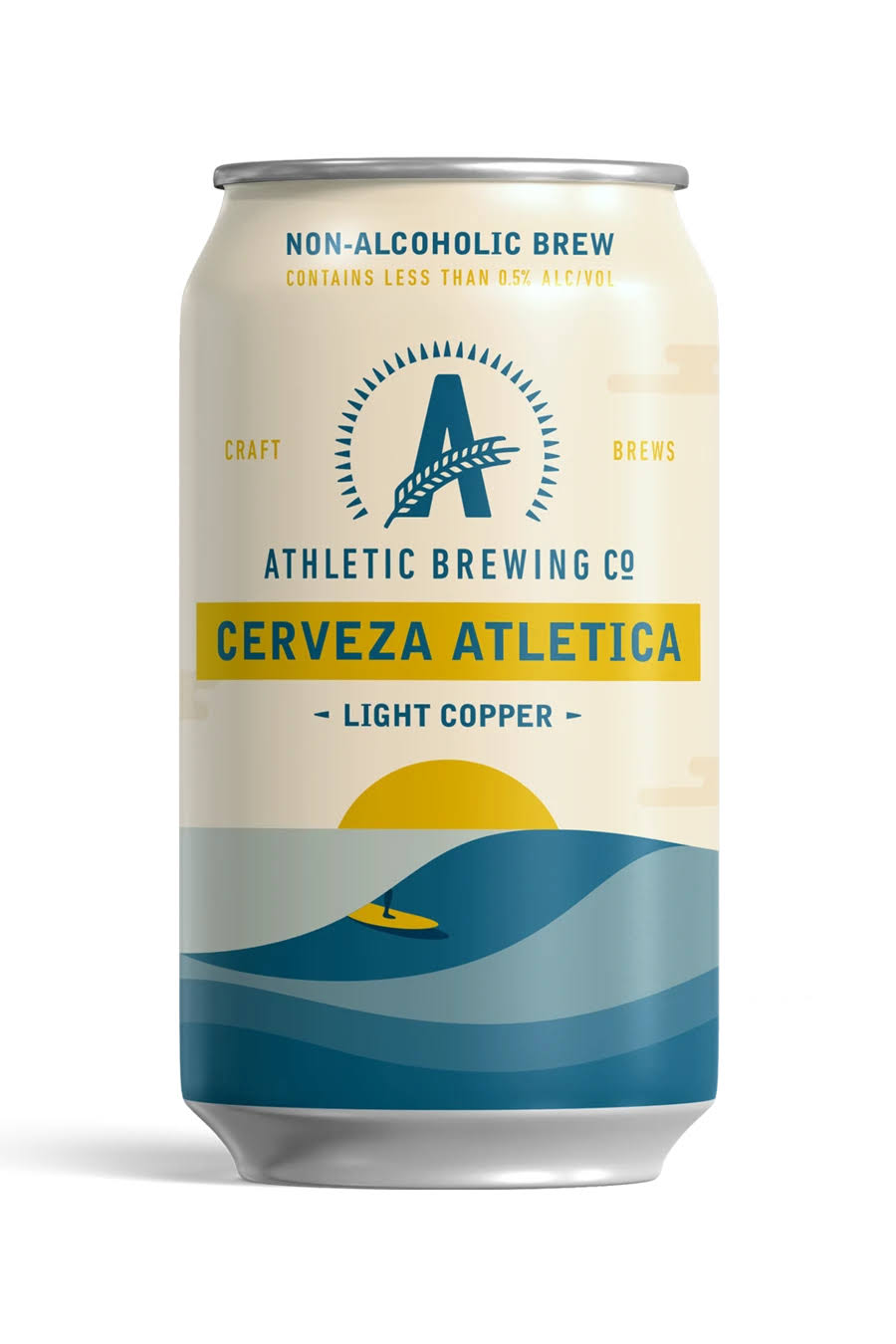 Athletic Brew Co. Non-Alcoholic Beers 12oz. Can - Cerveza - Size