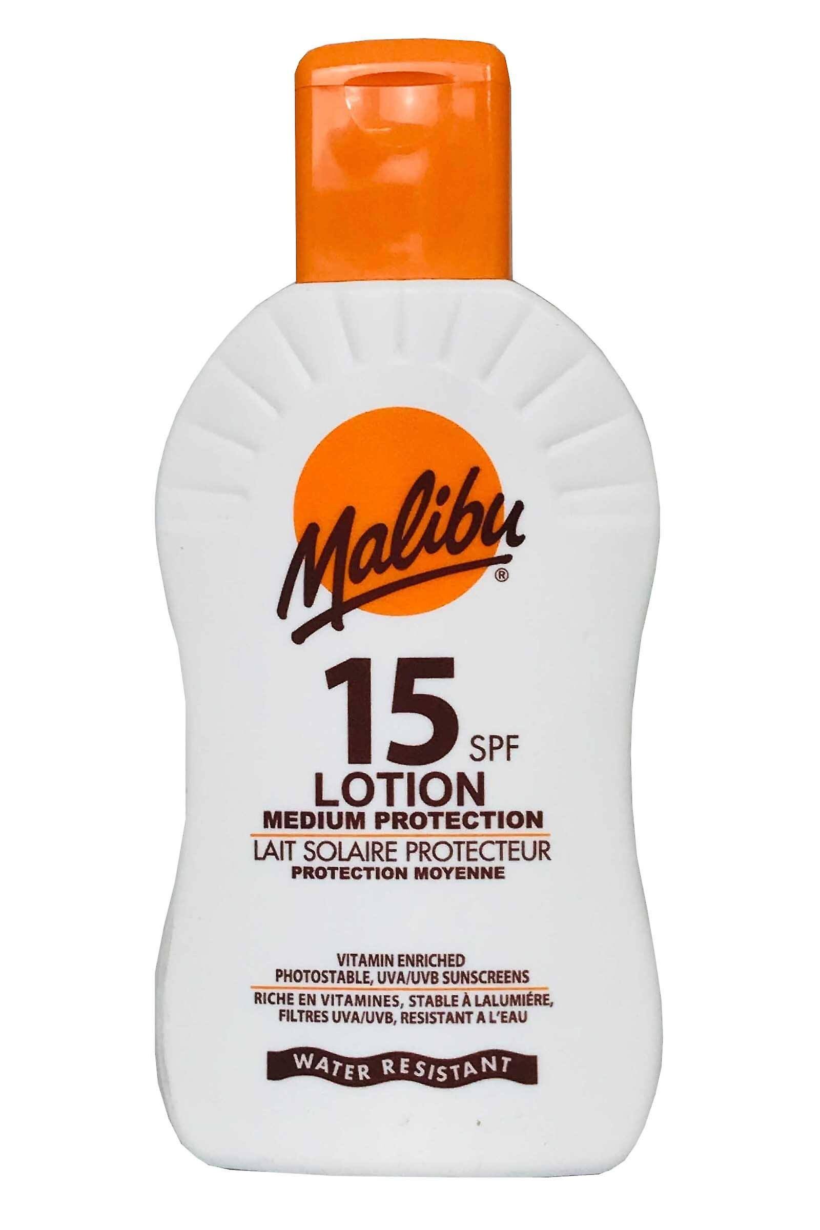 Malibu Medium Protection Lotion SPF15. 200ml