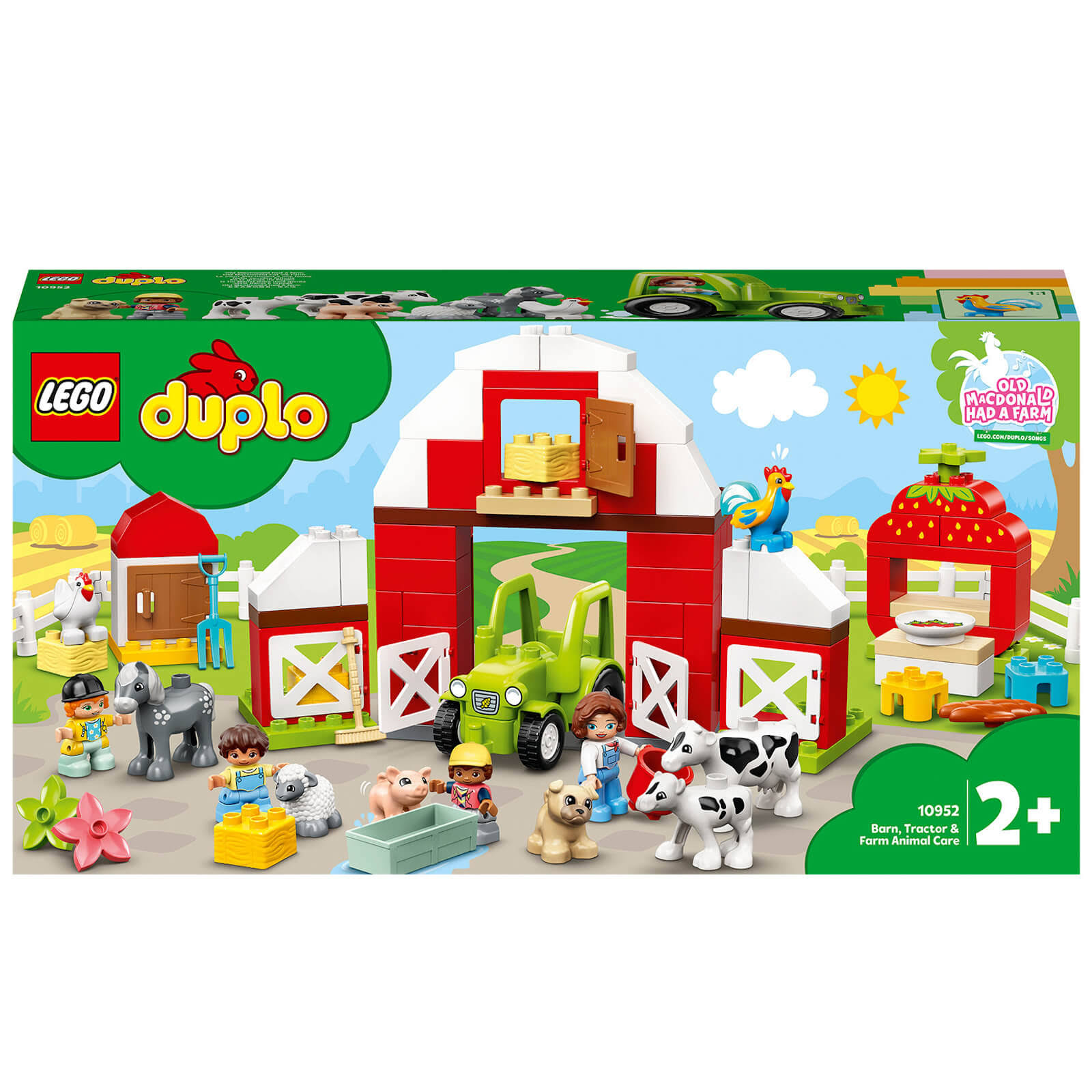 LEGO DUPLO 10952 Town Barn, Tractor & Farm Animal Care