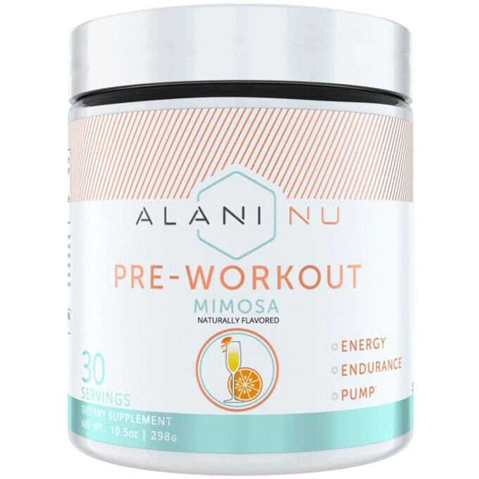 Alani Nu Pre Workout Dietary Supplement - 30 Servings