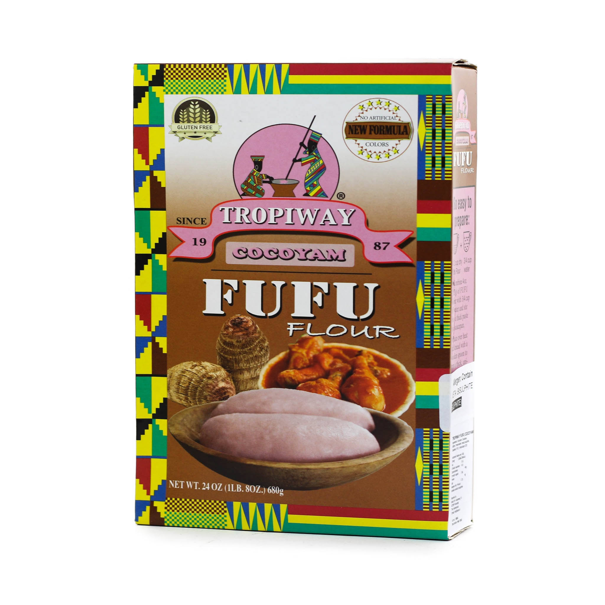 Tropiway Flour, Fufu, Cocoyam - 24 oz