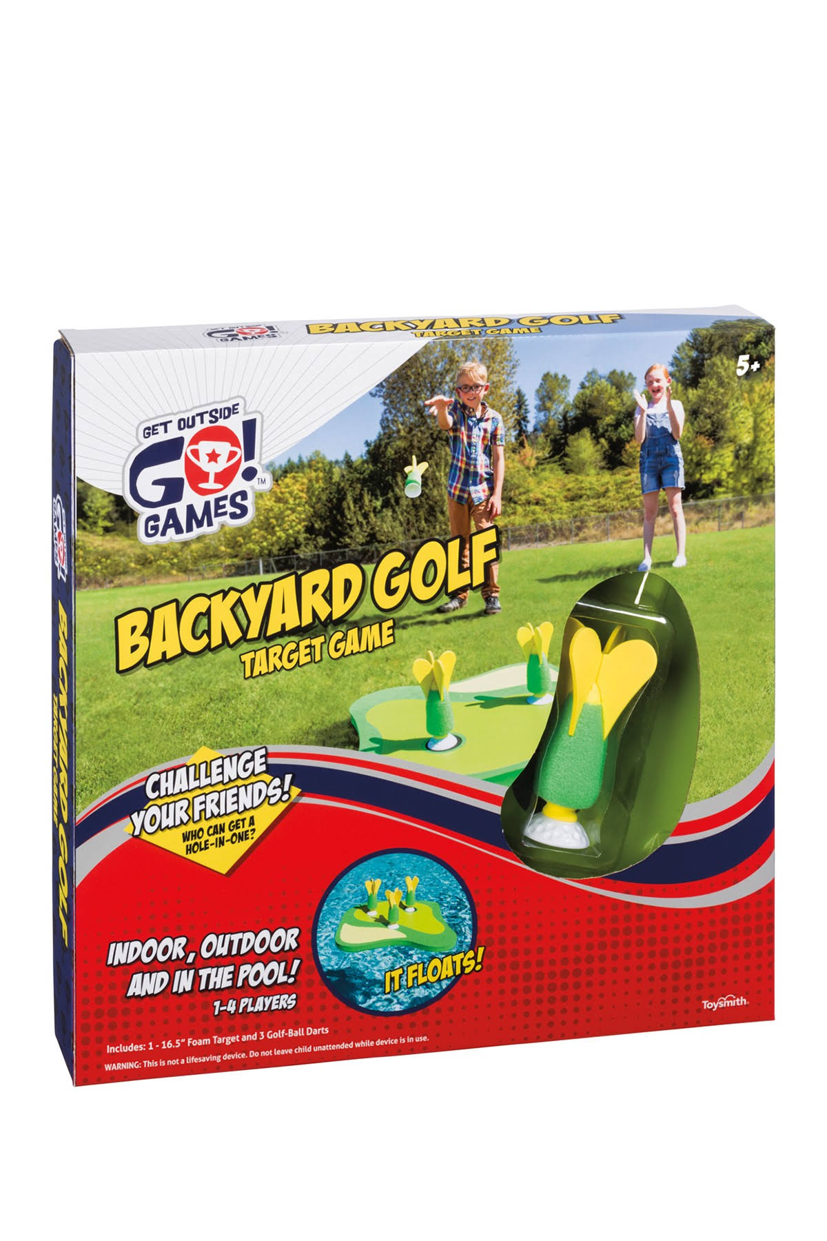 Backyard Golf Target Game, Indoor / Outdoor-Pool Game Floats for Boys