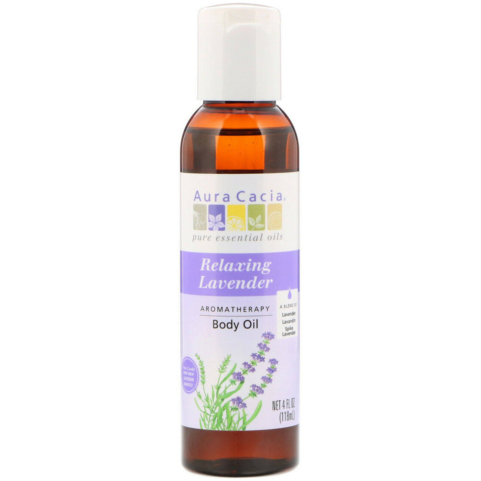 Aura Cacia Aromatherapy Massage Oil - Lavender Harvest