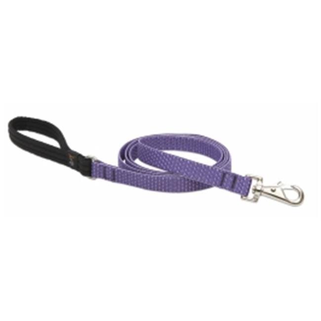 LUPINE INC 36409 Eco Dog Leash Lilac Pattern 3/4-In. x 6-Ft.