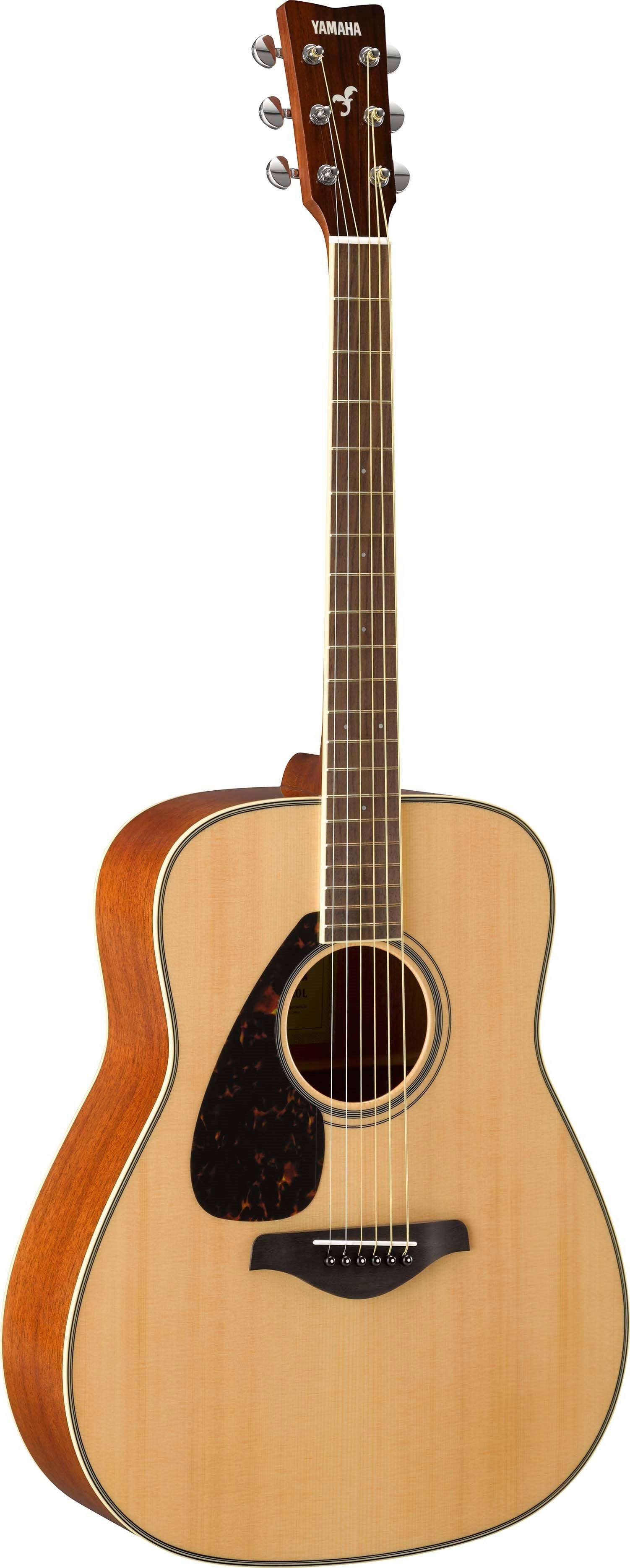 Yamaha FG820L Dreadnought Acoustic Guitar - Natural, Left-Handed