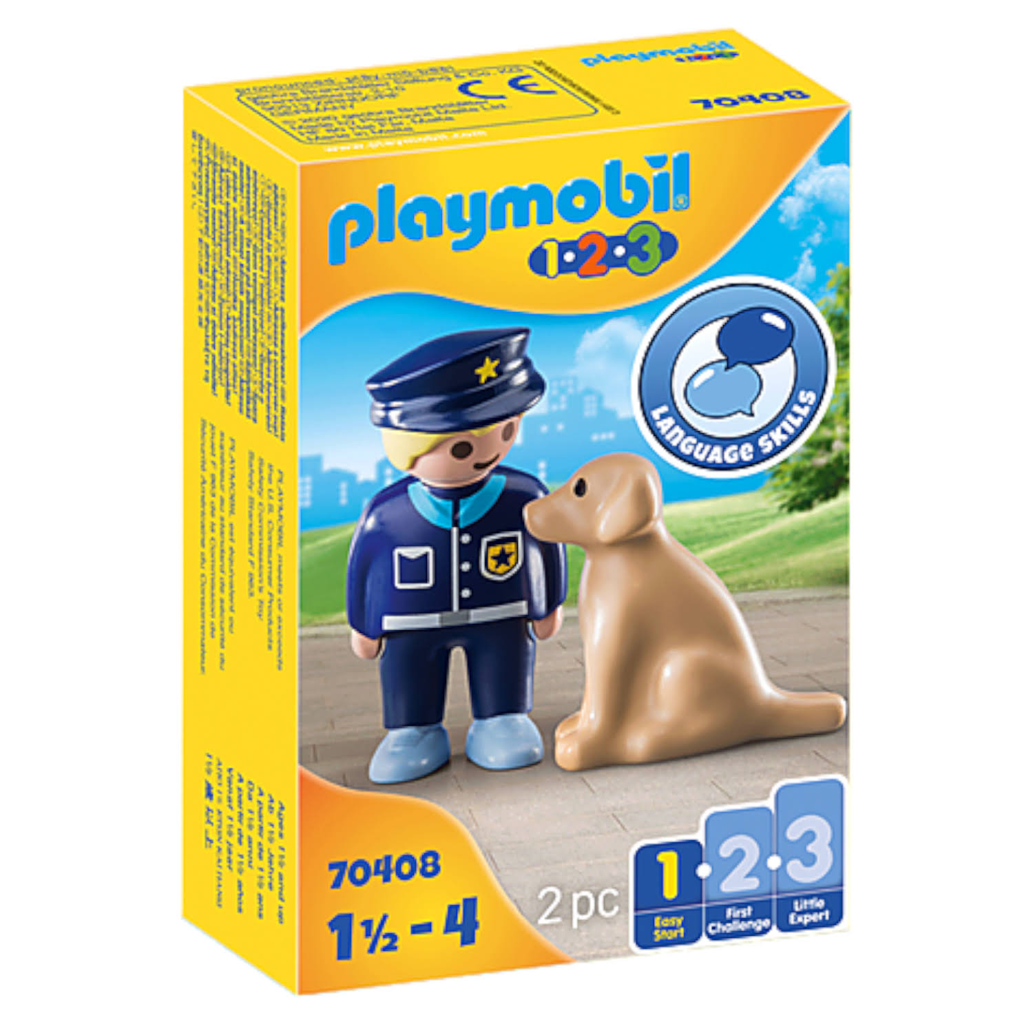 PLAYMOBIL 70408 - Police Officer with Dog