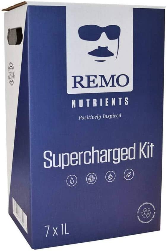 Remo Nutrients RN70010 RemO's 1L Supercharged Kit Nutrient, Blue