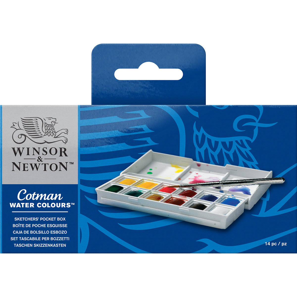 Winsor & Newton Cotman Water Colours Paint Set - x10
